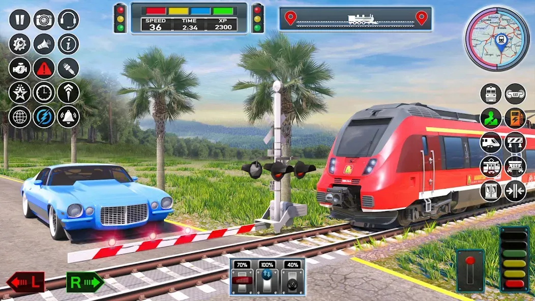 City Train Game 3d Train games [МОД Много денег] Screenshot 4