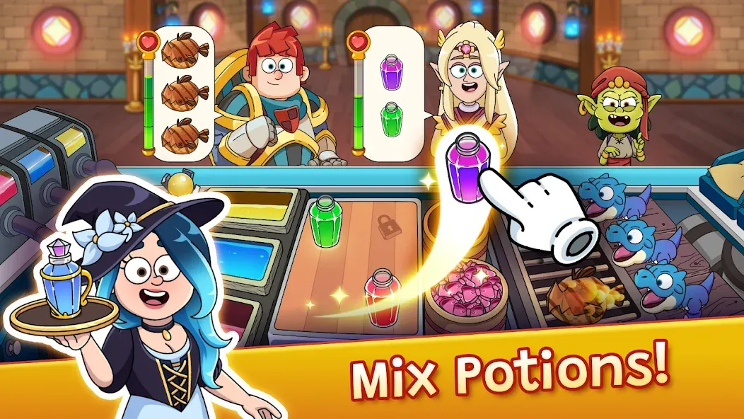 Potion Punch 2: Cooking Quest (Пошен Панч 2) [МОД Menu] Screenshot 1