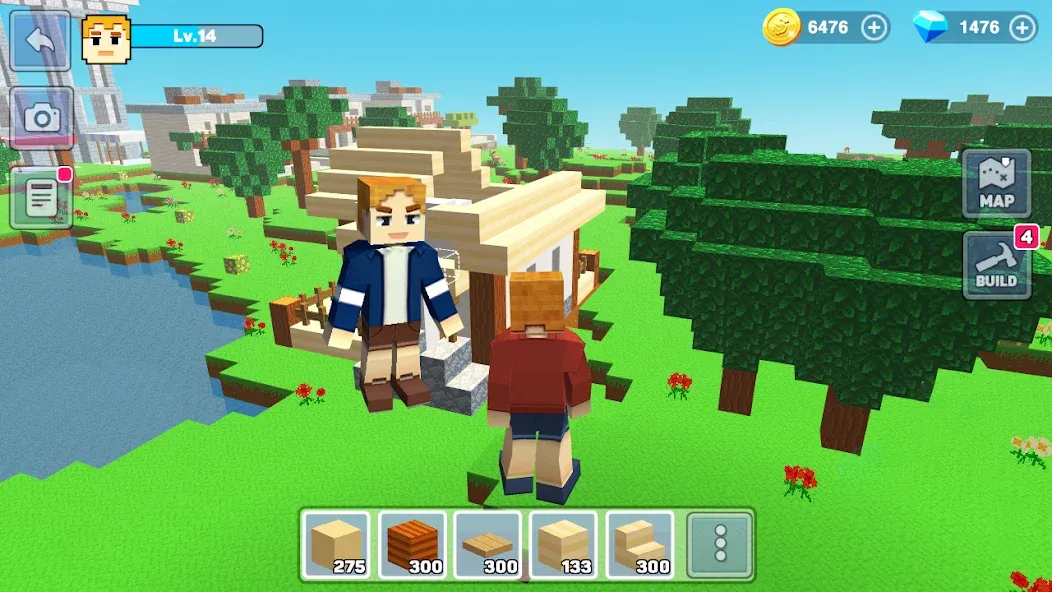 MiniCraft: Blocky Craft 2024 (МиниКрафт) [МОД Бесконечные монеты] Screenshot 2
