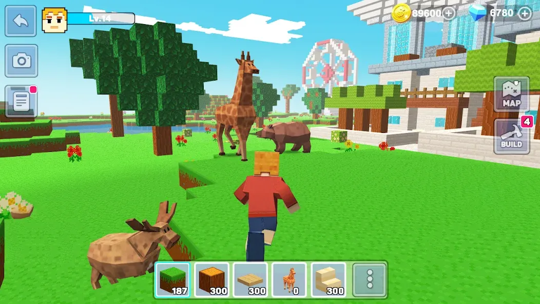 MiniCraft: Blocky Craft 2024 (МиниКрафт) [МОД Бесконечные монеты] Screenshot 3