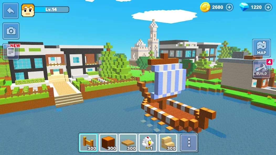 MiniCraft: Blocky Craft 2024 (МиниКрафт) [МОД Бесконечные монеты] Screenshot 4