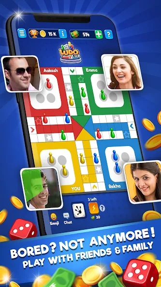 Ludo Club - Fun Dice Game (Лудо Клуб) [МОД Menu] Screenshot 2