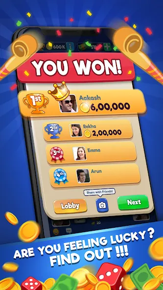 Ludo Club - Fun Dice Game (Лудо Клуб) [МОД Menu] Screenshot 3