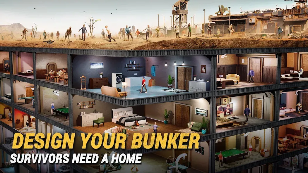 Last Fortress: Underground (Ласт Фортресс) [МОД Бесконечные монеты] Screenshot 3