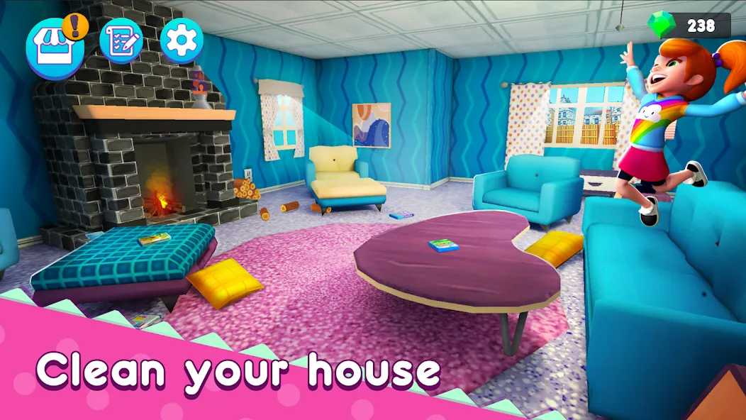 Mother Simulator: Family life [МОД Mega Pack] Screenshot 5