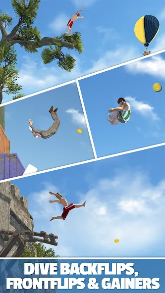 Flip Diving (Флип дайвинг) [МОД Меню] Screenshot 2