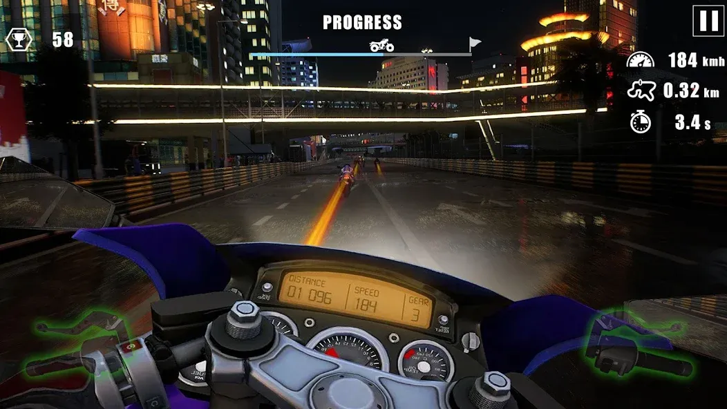 Moto Bike Race : Driving Car (Мото Байк Рейс) [МОД Menu] Screenshot 2