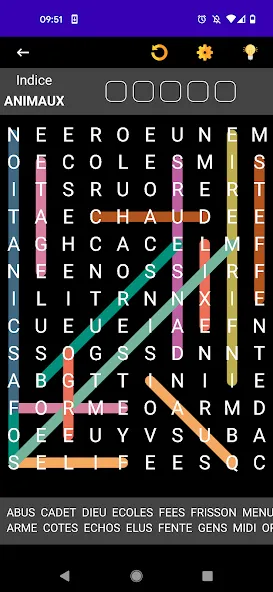 Mots Mêlés Français [МОД Menu] Screenshot 3