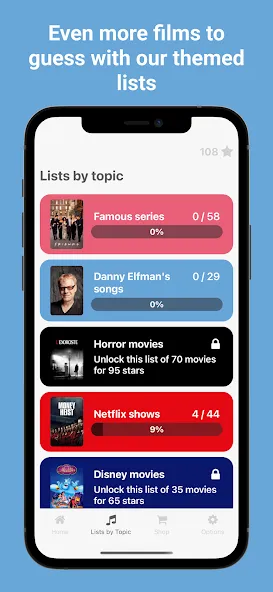 Movie Music Quiz - Blindtest (Муви Мьюзик Квиз) [МОД Много денег] Screenshot 5