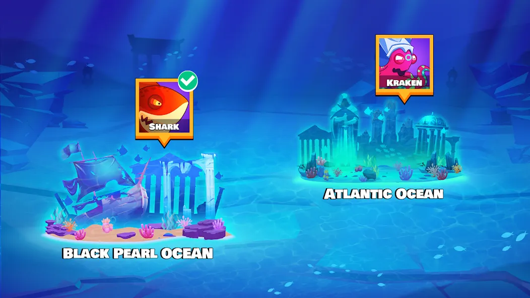 Eat Fish.IO : Fish Battle [МОД Много денег] Screenshot 5