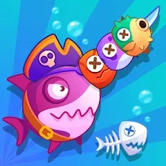 Взломанная Sword Shark.io - Hungry Shark  [МОД Unlimited Money]