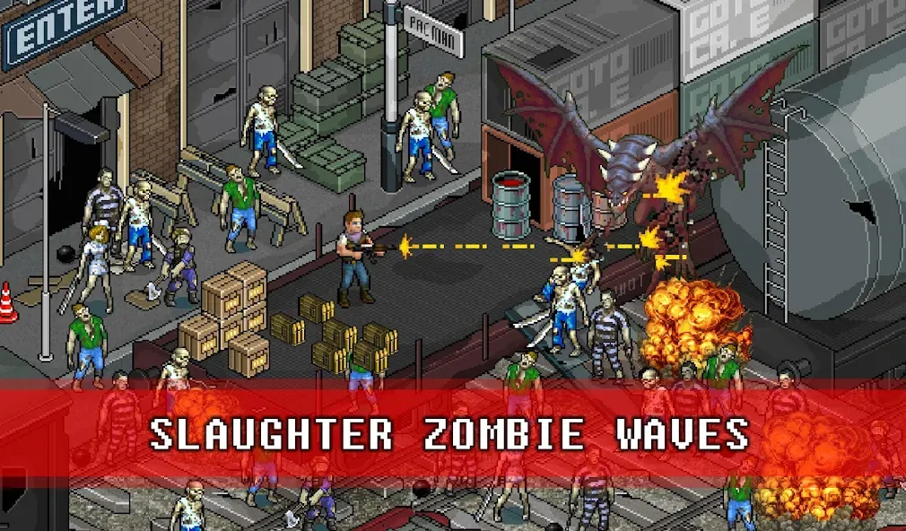 Fury Survivor: Pixel Z (Фьюри Сурвайвер) [МОД Меню] Screenshot 4