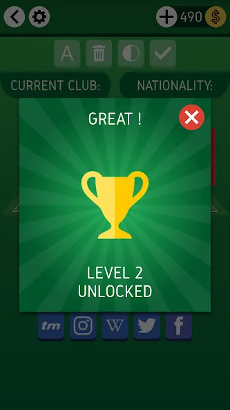 Names of Soccer Stars Quiz (Имена звезд футбола викторина) [МОД Все открыто] Screenshot 5