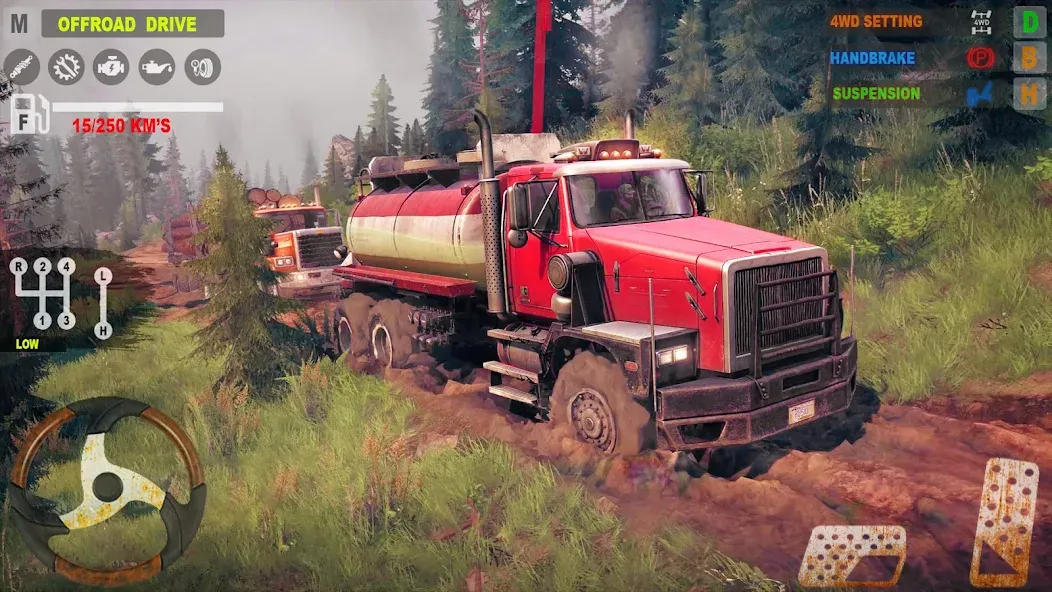 Offroad Mudrunner Games 3D [МОД Много денег] Screenshot 5