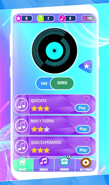 Santa Fe Klan Piano Game (Санта Фе Клан Пиано Гейм) [МОД Бесконечные монеты] Screenshot 1