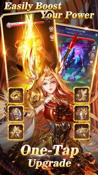 Idle Angels: Goddess' Warfare (Айдл Энджелс) [МОД Menu] Screenshot 3