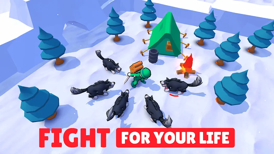 Soldier Wars RPG Fight Battle (тикмен оф Варс) [МОД Бесконечные деньги] Screenshot 5