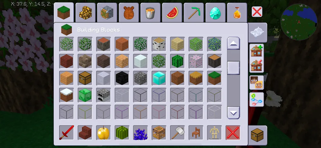 MultiCraft — Build and Mine! [МОД Бесконечные монеты] Screenshot 4