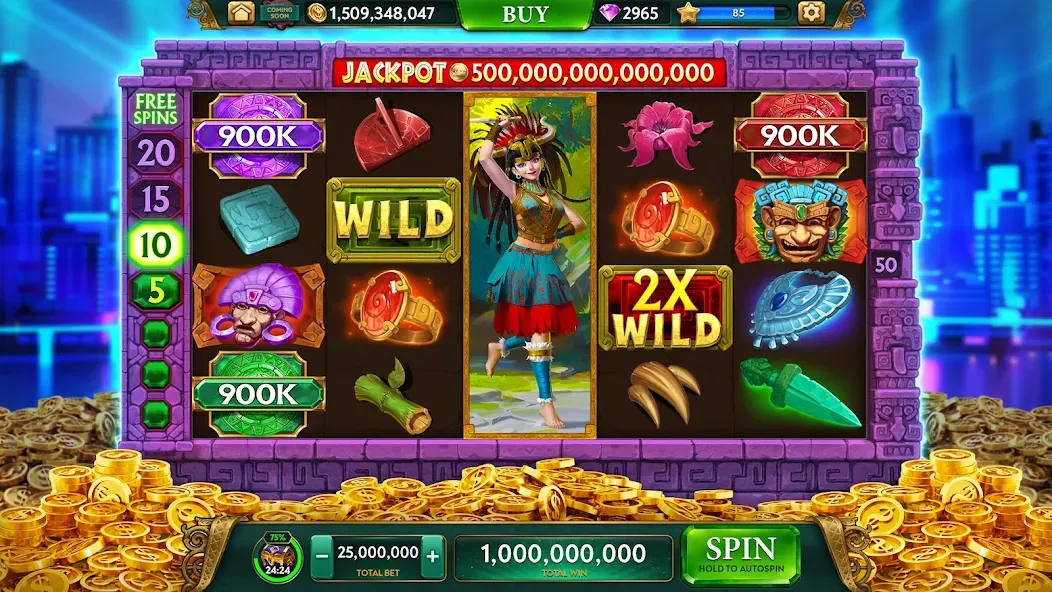 ARK Casino - Vegas Slots Game (АРК Казино) [МОД Много монет] Screenshot 3