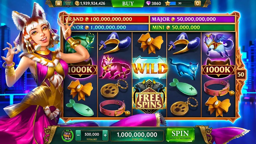 ARK Casino - Vegas Slots Game (АРК Казино) [МОД Много монет] Screenshot 4