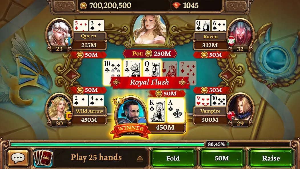 Texas Holdem - Scatter Poker (Тексас Холдем) [МОД Mega Pack] Screenshot 3