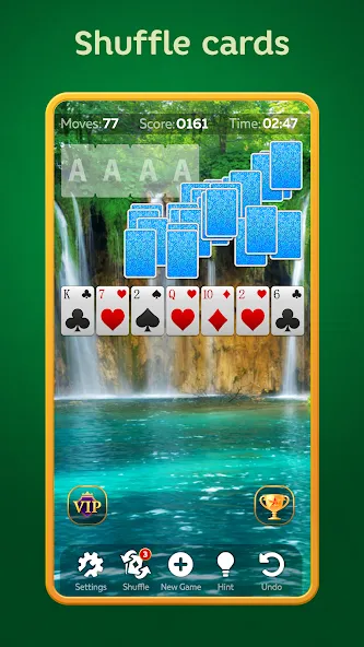 Solitaire Play - Card Klondike (Солитер Плей) [МОД Бесконечные деньги] Screenshot 2