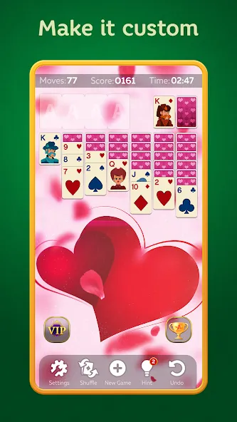 Solitaire Play - Card Klondike (Солитер Плей) [МОД Бесконечные деньги] Screenshot 3