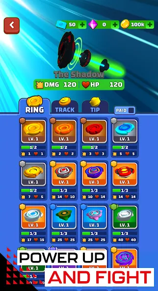 Spinner Fighter Arena (Спиннер Файтер Арена) [МОД Много денег] Screenshot 3