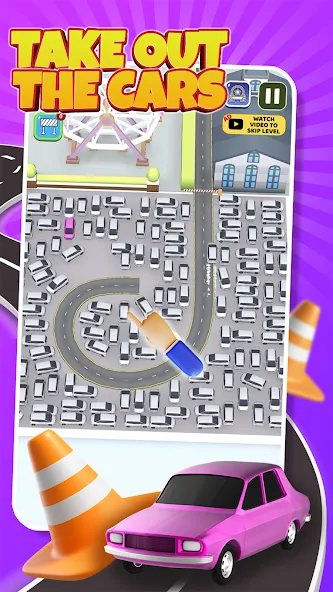 Parking Jam: Car Parking Games (Паркинг Джем) [МОД Unlimited Money] Screenshot 5