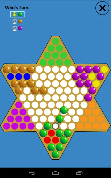 Chinese Checkers Touch (Китайские шашки Тач) [МОД Бесконечные монеты] Screenshot 5