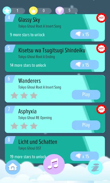 Anime Tokyo Ghoul [МОД Меню] Screenshot 2