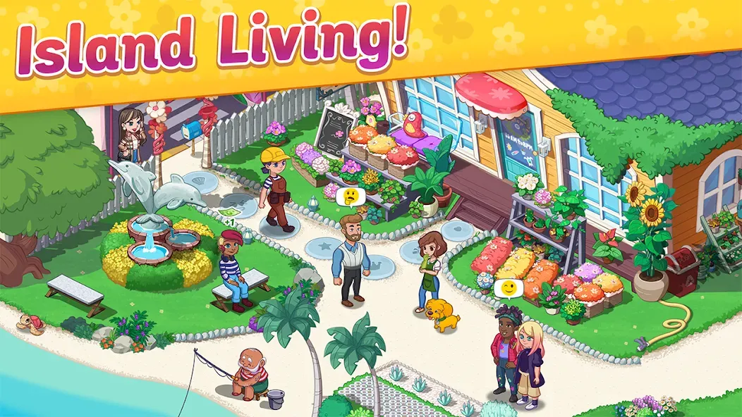 Ohana Island: Blast & Build (Охана Айленд) [МОД Много монет] Screenshot 3