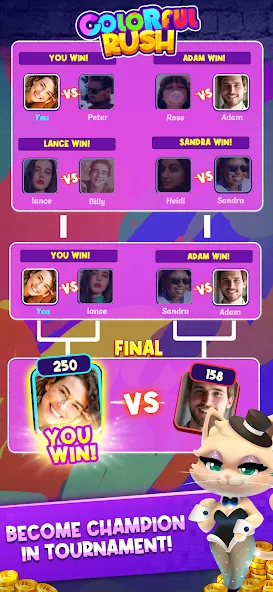 Match Club : PvP Match3 (Матч Клуб) [МОД Unlocked] Screenshot 1