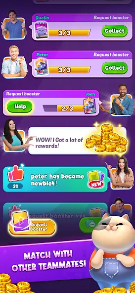 Match Club : PvP Match3 (Матч Клуб) [МОД Unlocked] Screenshot 2