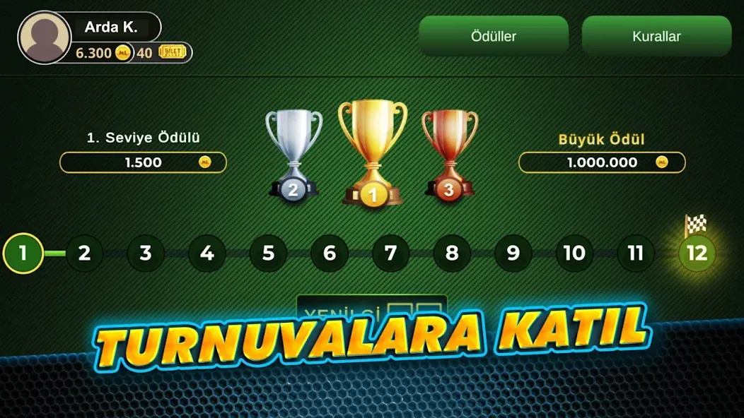 Çanak Okey - Mynet [МОД Меню] Screenshot 4