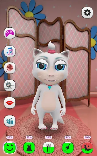 My Talking Kitty Cat [МОД Бесконечные деньги] Screenshot 1
