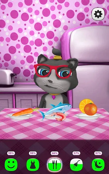 My Talking Kitty Cat [МОД Бесконечные деньги] Screenshot 3