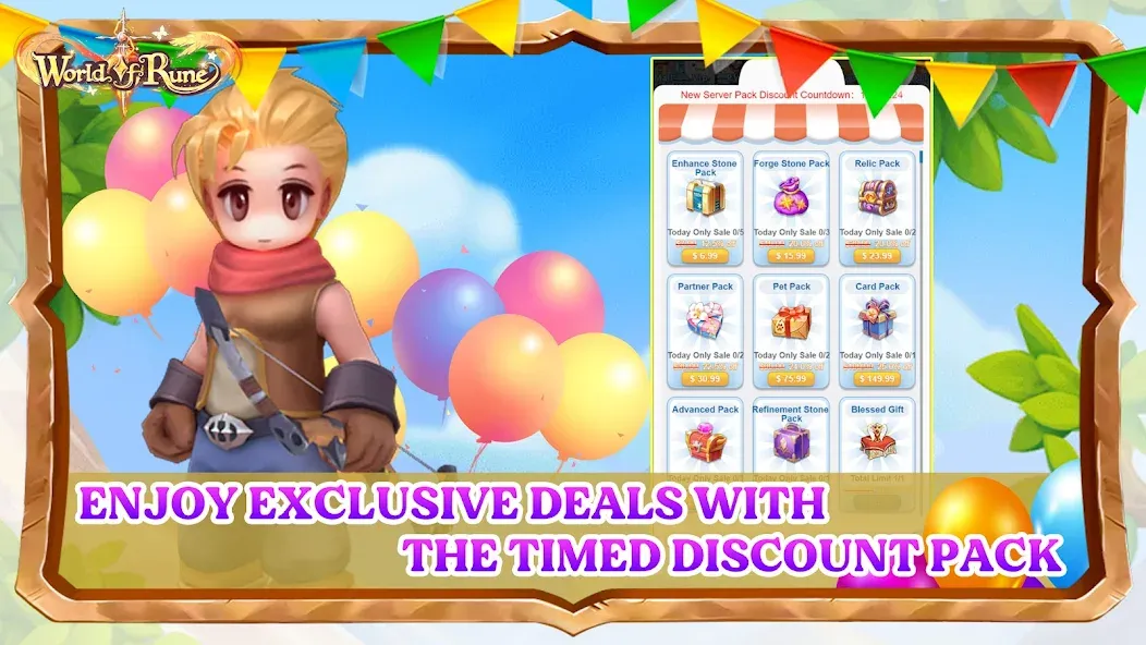 World of Rune - Fantasy MMORPG (Ворлд оф Рун) [МОД Unlocked] Screenshot 4