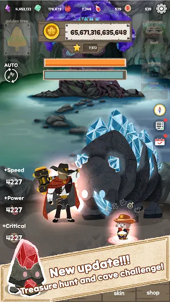 Woodcutter: Idle Clicker (Вудкаттер) [МОД Много монет] Screenshot 1