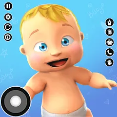 Скачать взломанную Virtual Baby Mother Simulator  [МОД Unlocked]