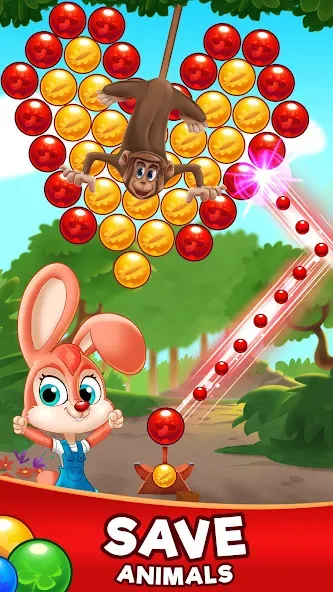 Bubble Friends Bubble Shooter [МОД Меню] Screenshot 2