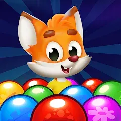 Скачать взломанную Bubble Friends Bubble Shooter  [МОД Меню]