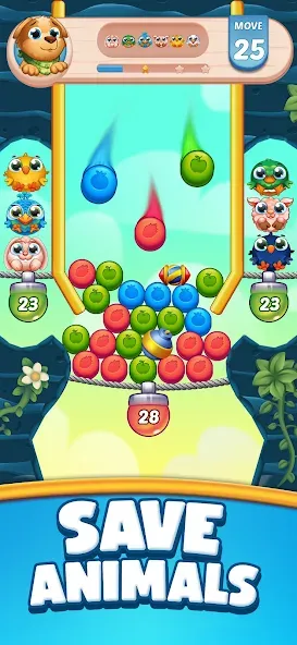 Farm Blast - Merge & Pop [МОД Много денег] Screenshot 4