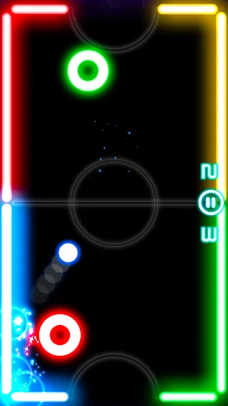Glow Hockey (Глоу Хоккей) [МОД Unlocked] Screenshot 1