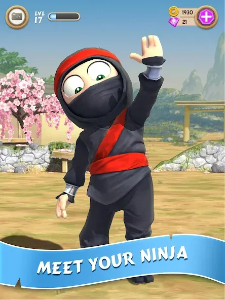 Clumsy Ninja (Кламзи Ниндзя) [МОД Unlimited Money] Screenshot 1