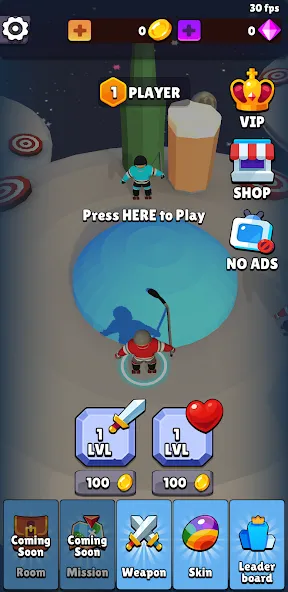 Skater IO (Скейт ) [МОД Бесконечные монеты] Screenshot 1