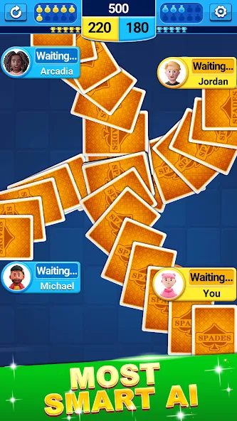 Spades [МОД Все открыто] Screenshot 1