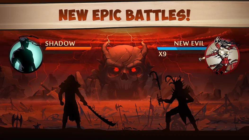 Shadow Fight 2 (Шэдоу Файт 2) [МОД Бесконечные деньги] Screenshot 1