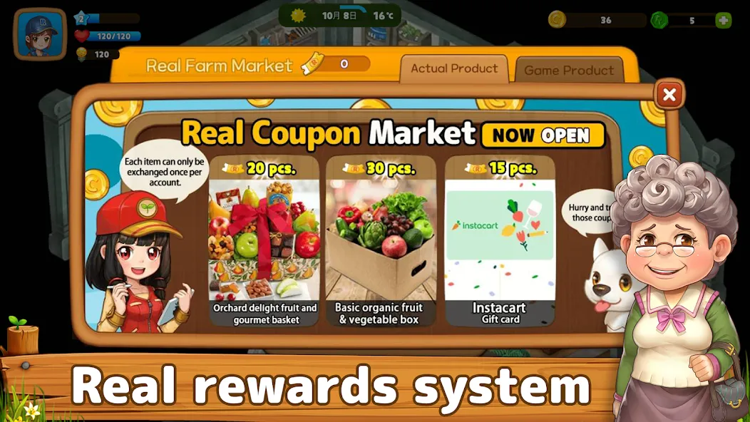 Real Farm : Save the World (Риал Фарм) [МОД Все открыто] Screenshot 5