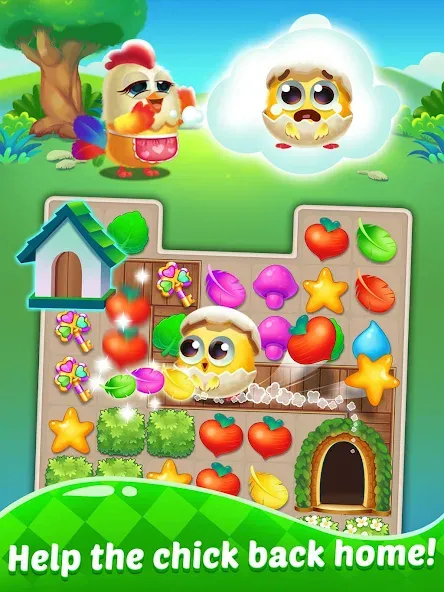 Puzzle Wings: match 3 games (Пазл Вингс) [МОД Бесконечные деньги] Screenshot 3